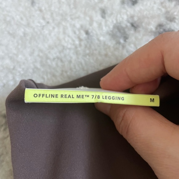 NWT Aerie Offline Real Me 7/8 Leggings M - Picture 8 of 10